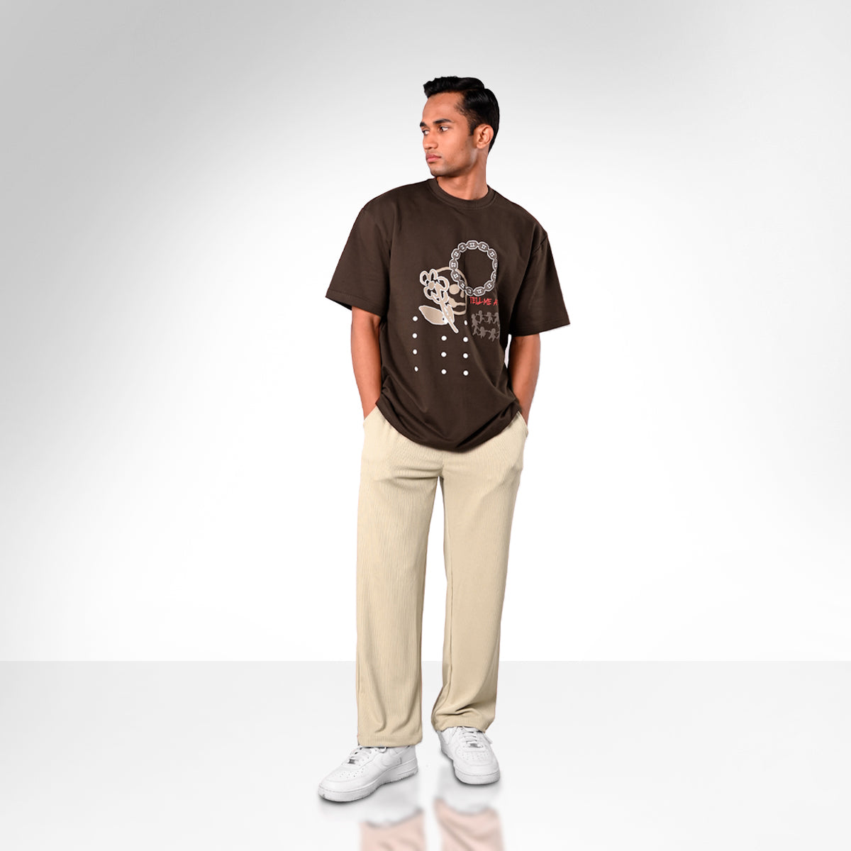 Unfollow Me Ribbed Straight Pants