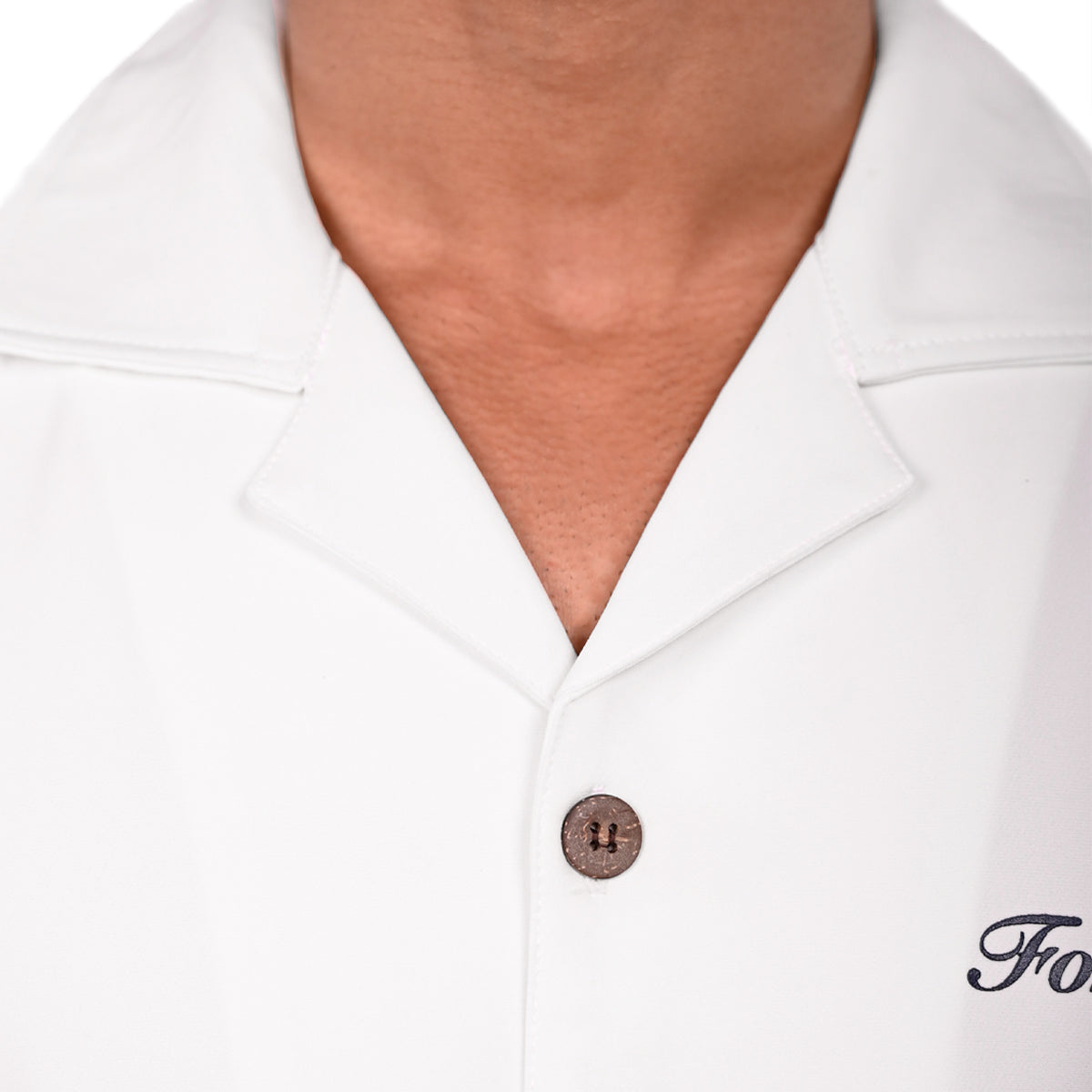 White Lies Bowling Shirt