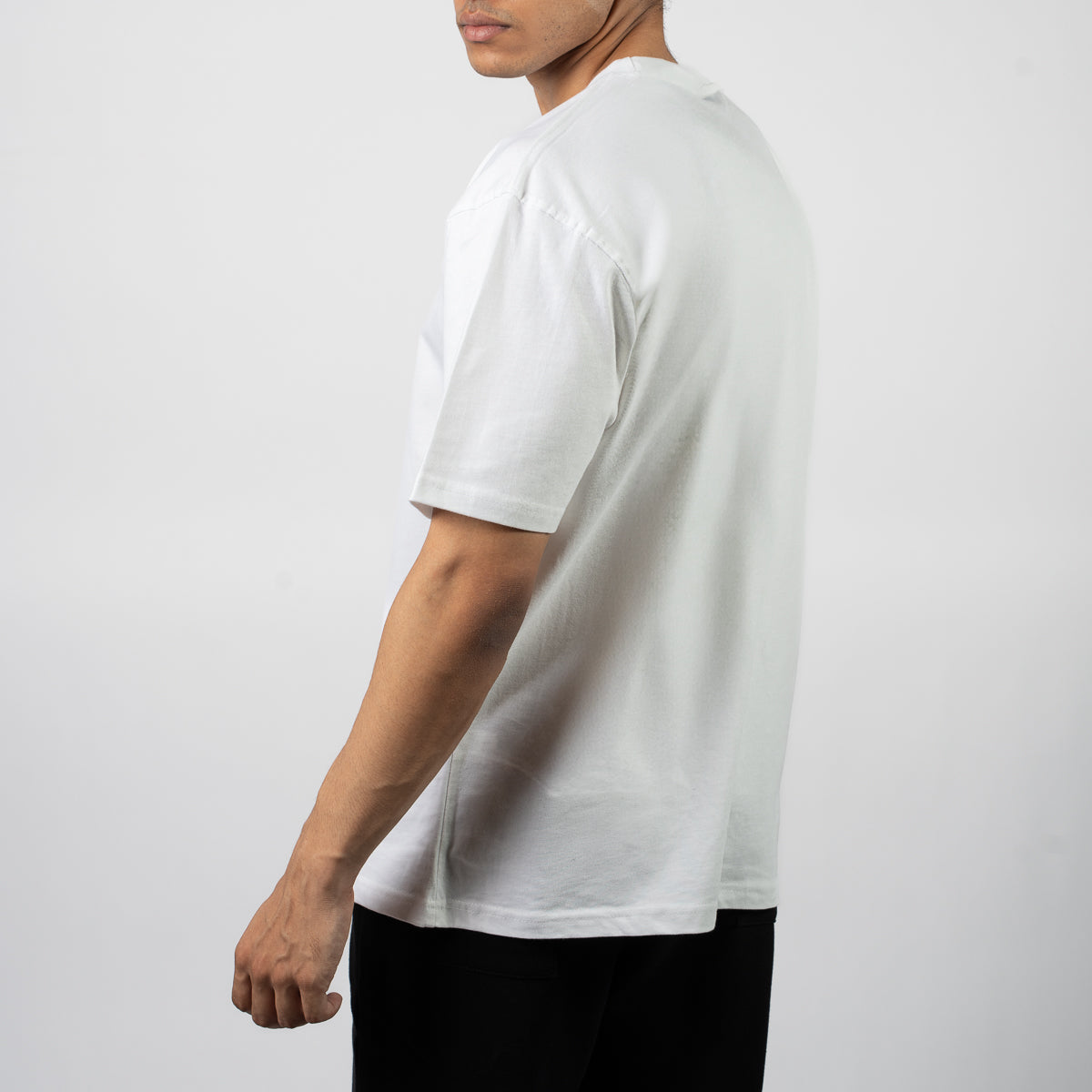 Cool White Relaxed Fit Tshirt