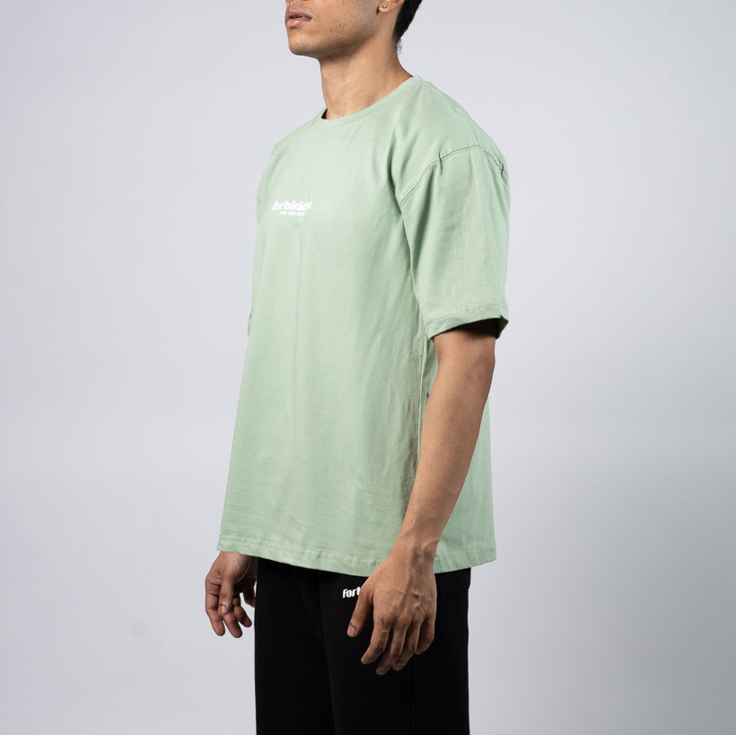 Lo-Fi Green Relaxed Fit Tshirt