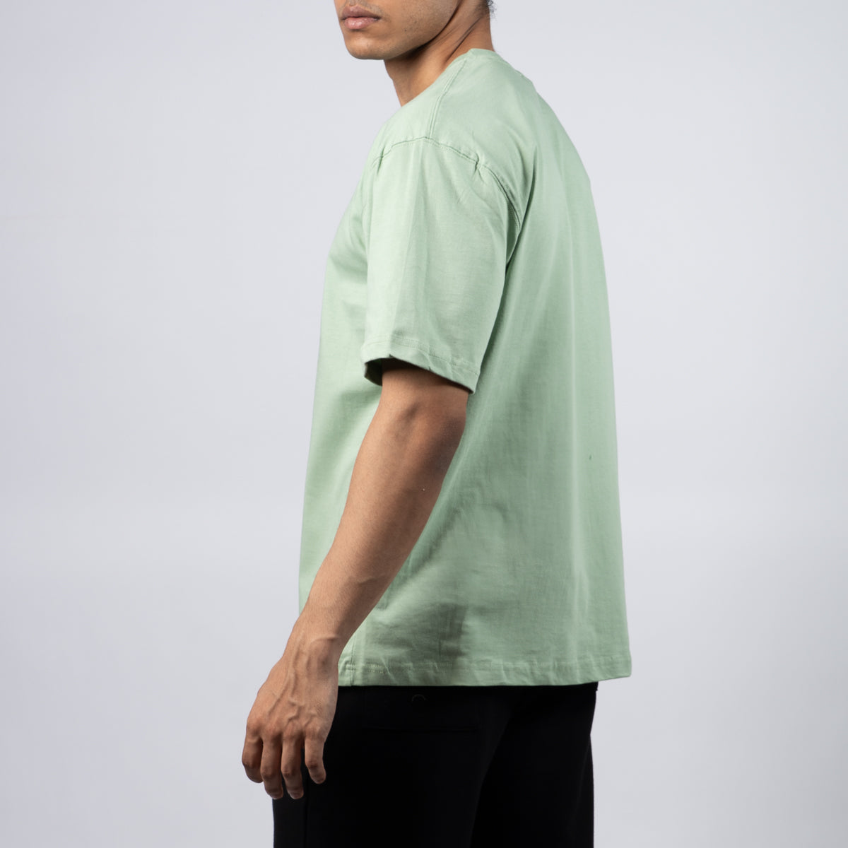 Lo-Fi Green Relaxed Fit Tshirt