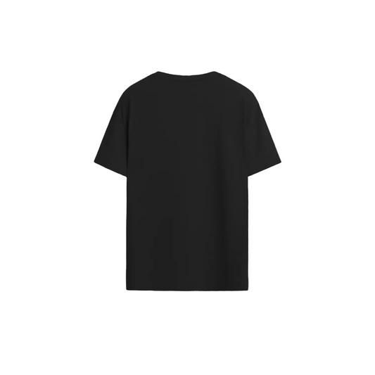 basic relaxed fit black tshirt
