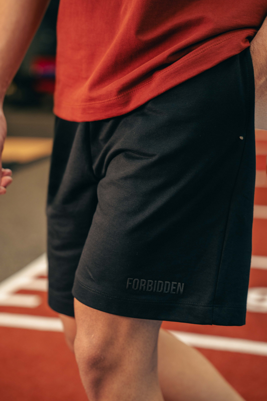 Static Black Shorts