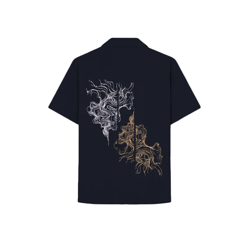 Ethereal Vortex Bowling Shirt