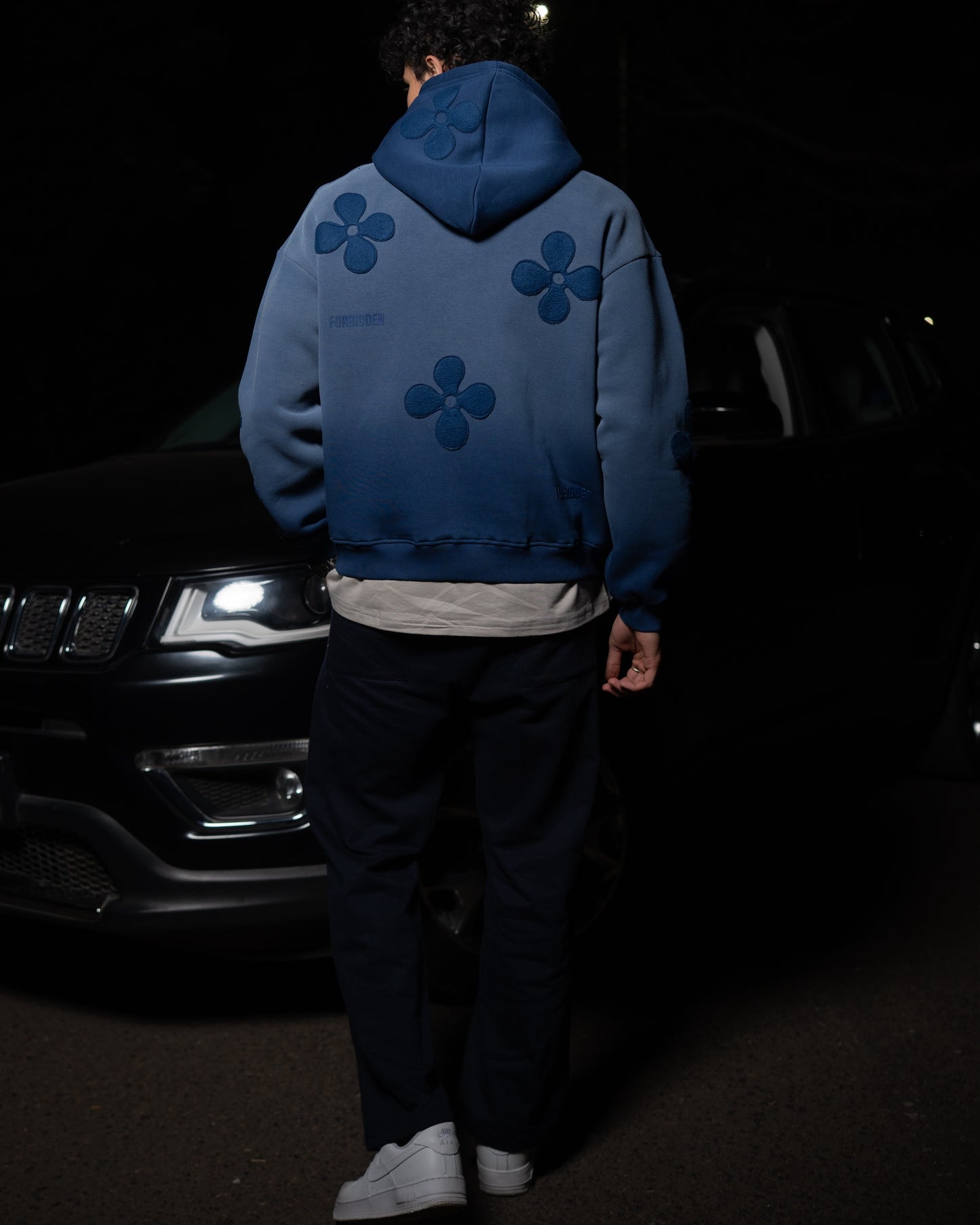 YKWIM Ombre Oversized Hoodie