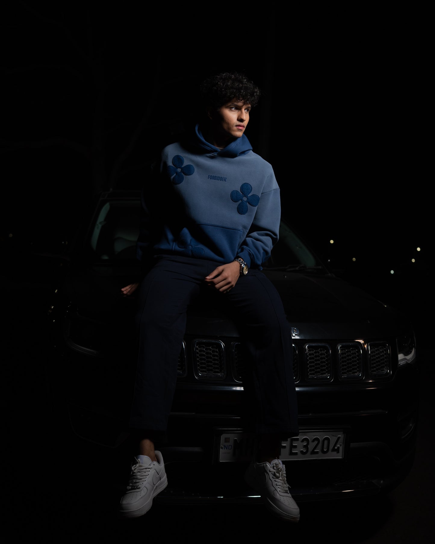 YKWIM Ombre Oversized Hoodie
