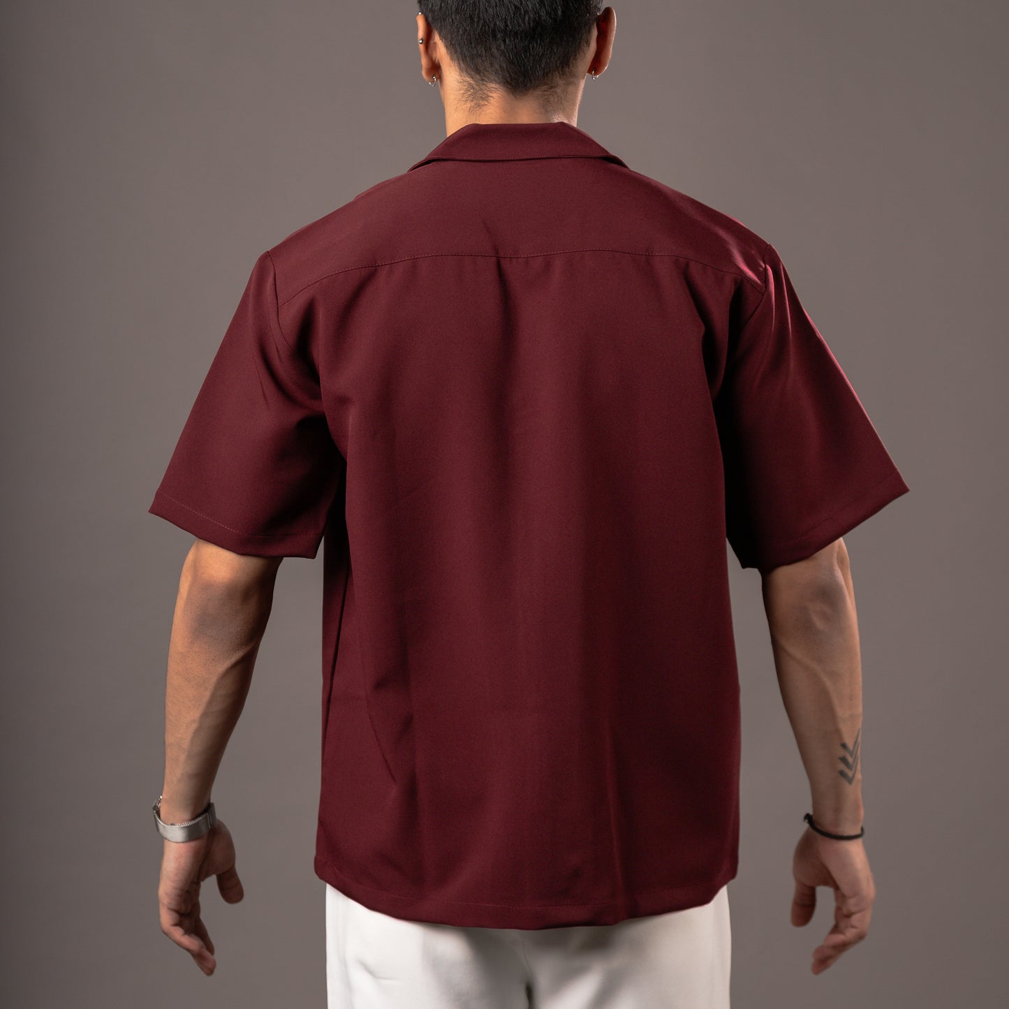 Merlot Bowling Shirt