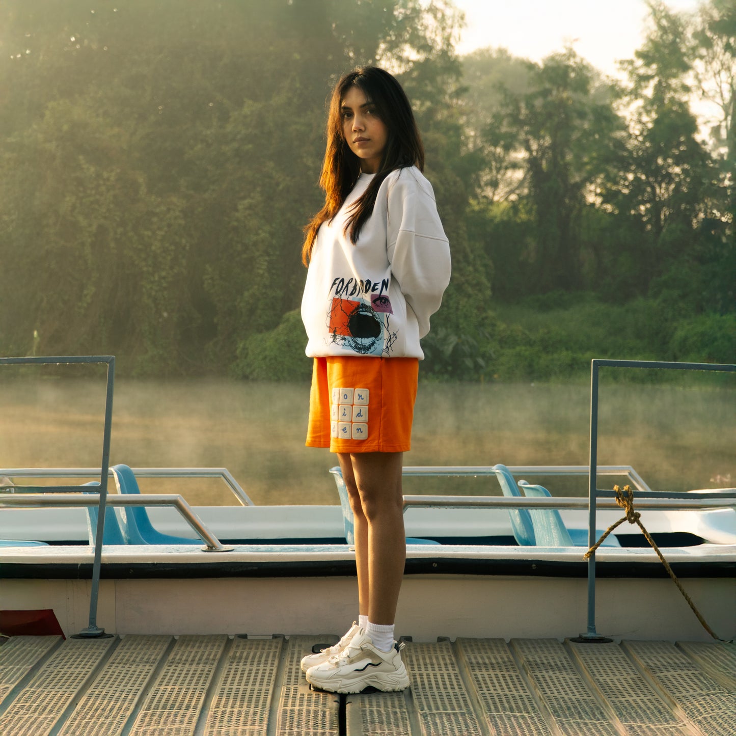 Seductive Mirage Oversized Sweatshirt