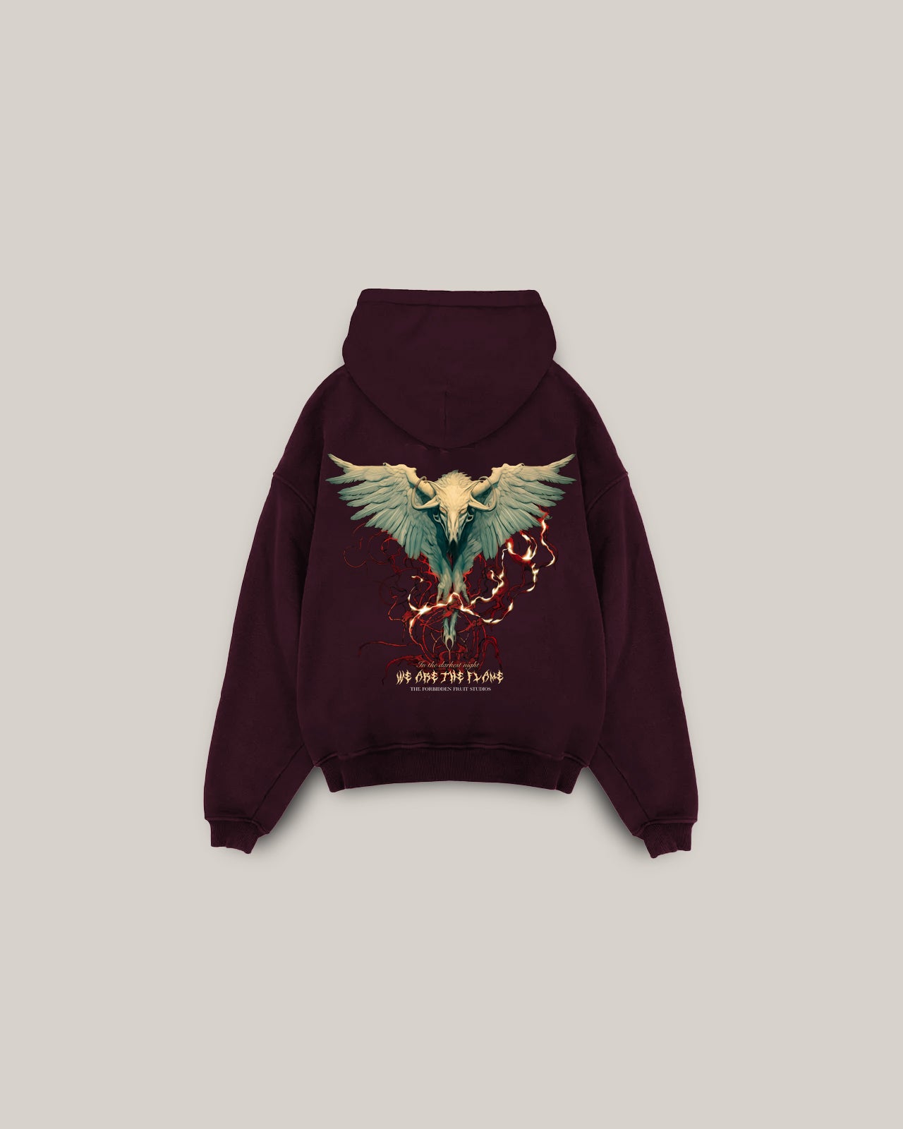 We are the Flame Oversized Hoodie – The Forbidden Fruit India