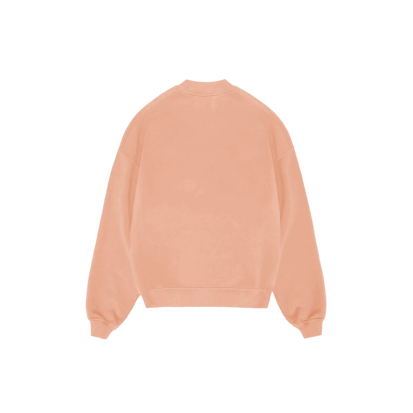 Peach Fuzz Oversized Sweatshirt