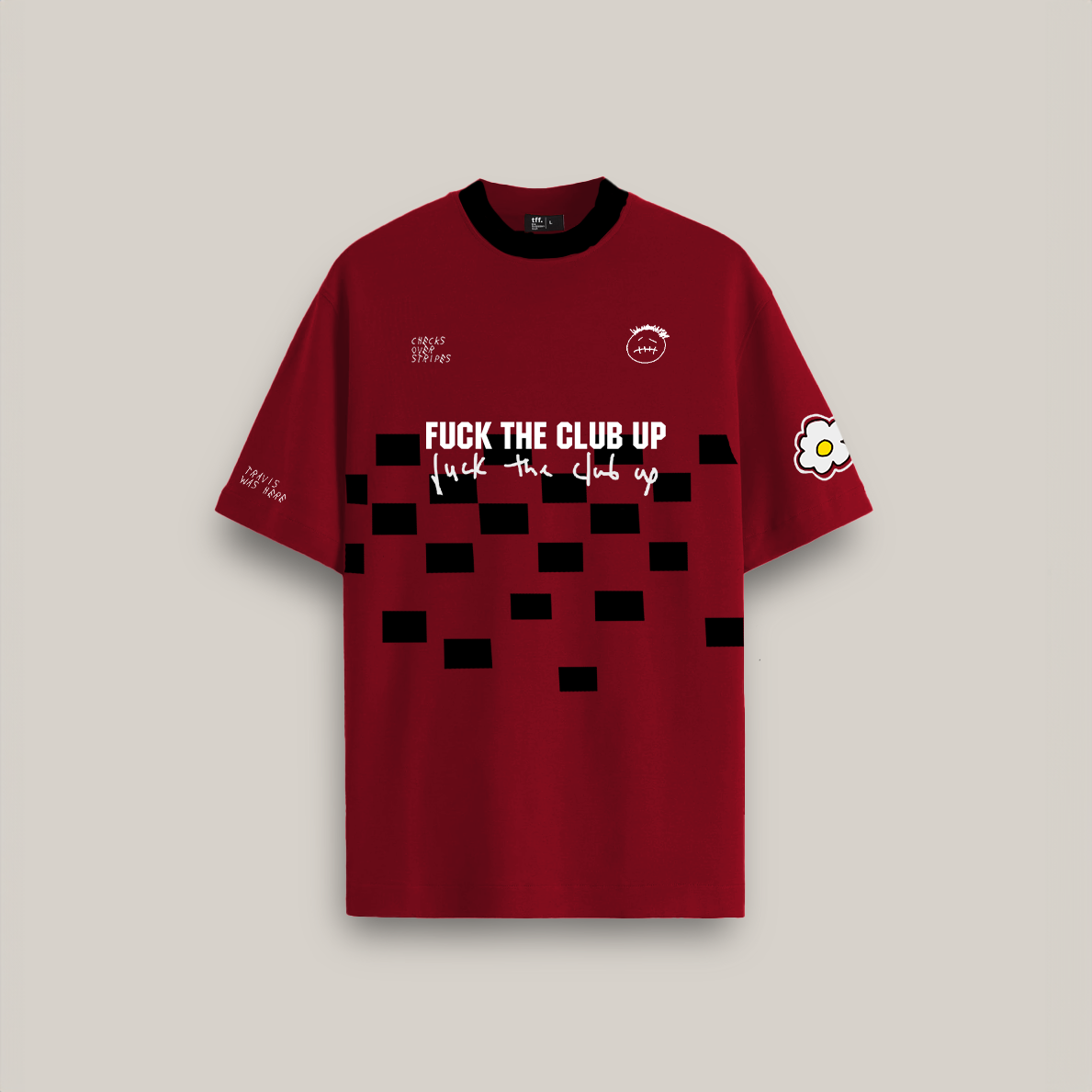 Cactus Chaos (Red) Oversized Tshirt