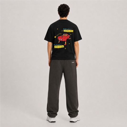 Flashing Lgihts Oversized Tee