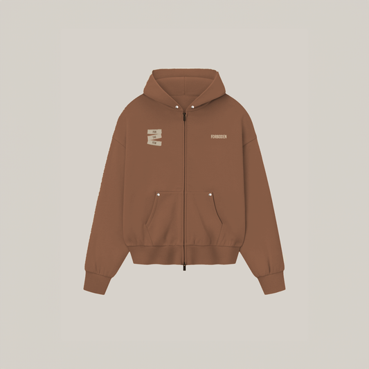 God Damn Oversized Zipper Hoodie