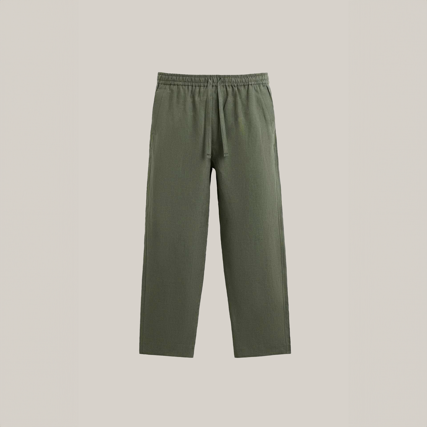 Mwaki Linen Straight Pants