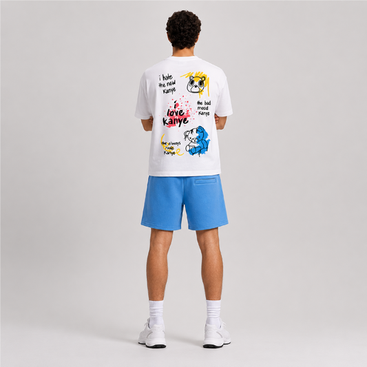 I loev KanYe Oversized Tee