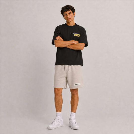 It was all Yellow Oversized T-Shirt