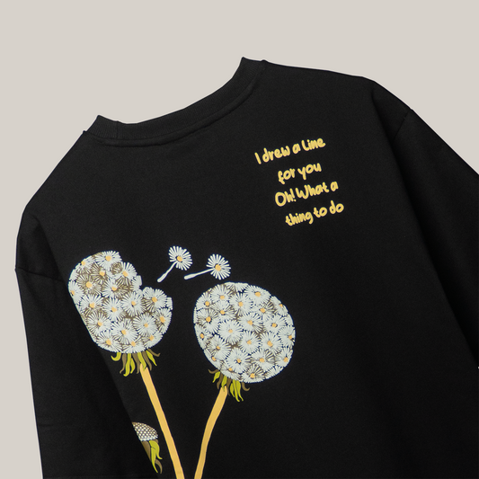 It was all Yellow Oversized T-Shirt