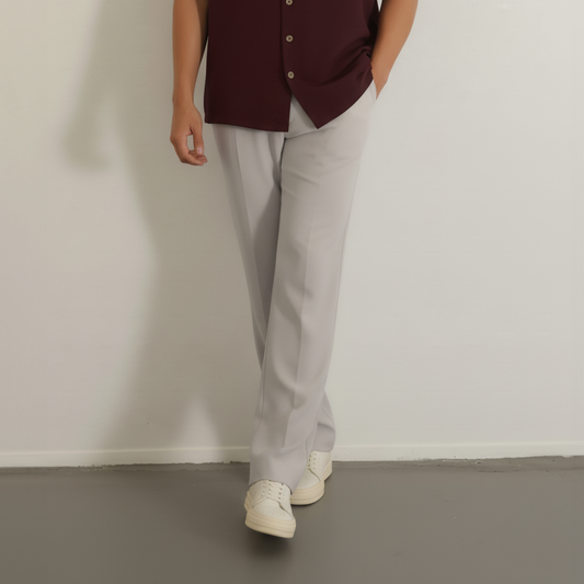 Featuring two side and two back pockets with an elastic waist band with drawstrings.
FABRIC – Twill Fabric