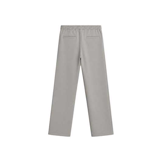 Ivory Wide-Leg Pants