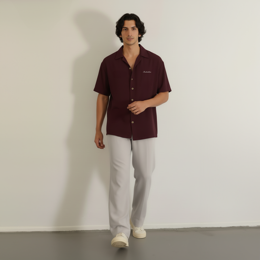 Featuring two side and two back pockets with an elastic waist band with drawstrings.
FABRIC – Twill Fabric