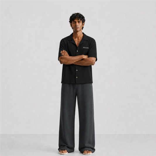 Don't call me Ribbed Straight Pants