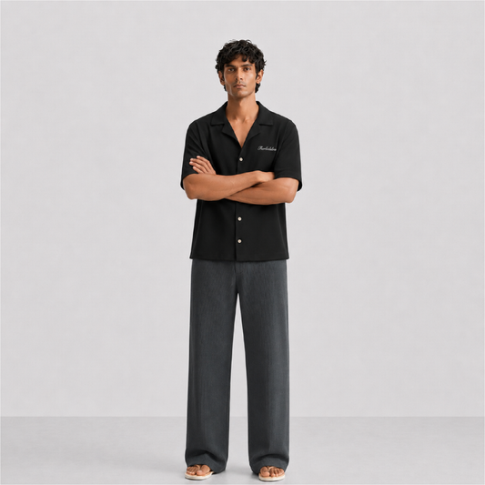 Don't call me Ribbed Straight Pants