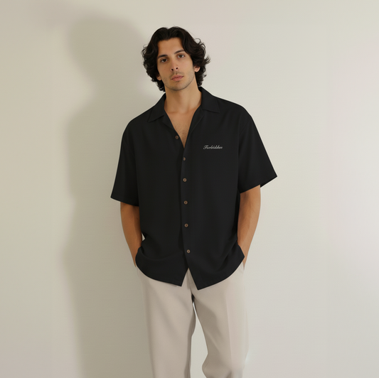 The design is a simple HD logo on the chest to elevate the look which can simply be paired with our Cypress Straight Pants
FABRIC - Shirt is made of High-Quality Armani fabric