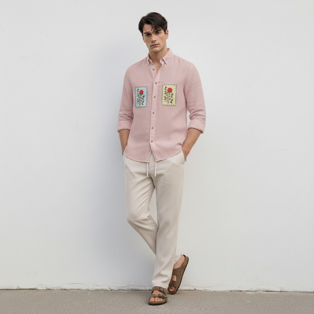 Rosaria Full Sleeve Linen Shirt