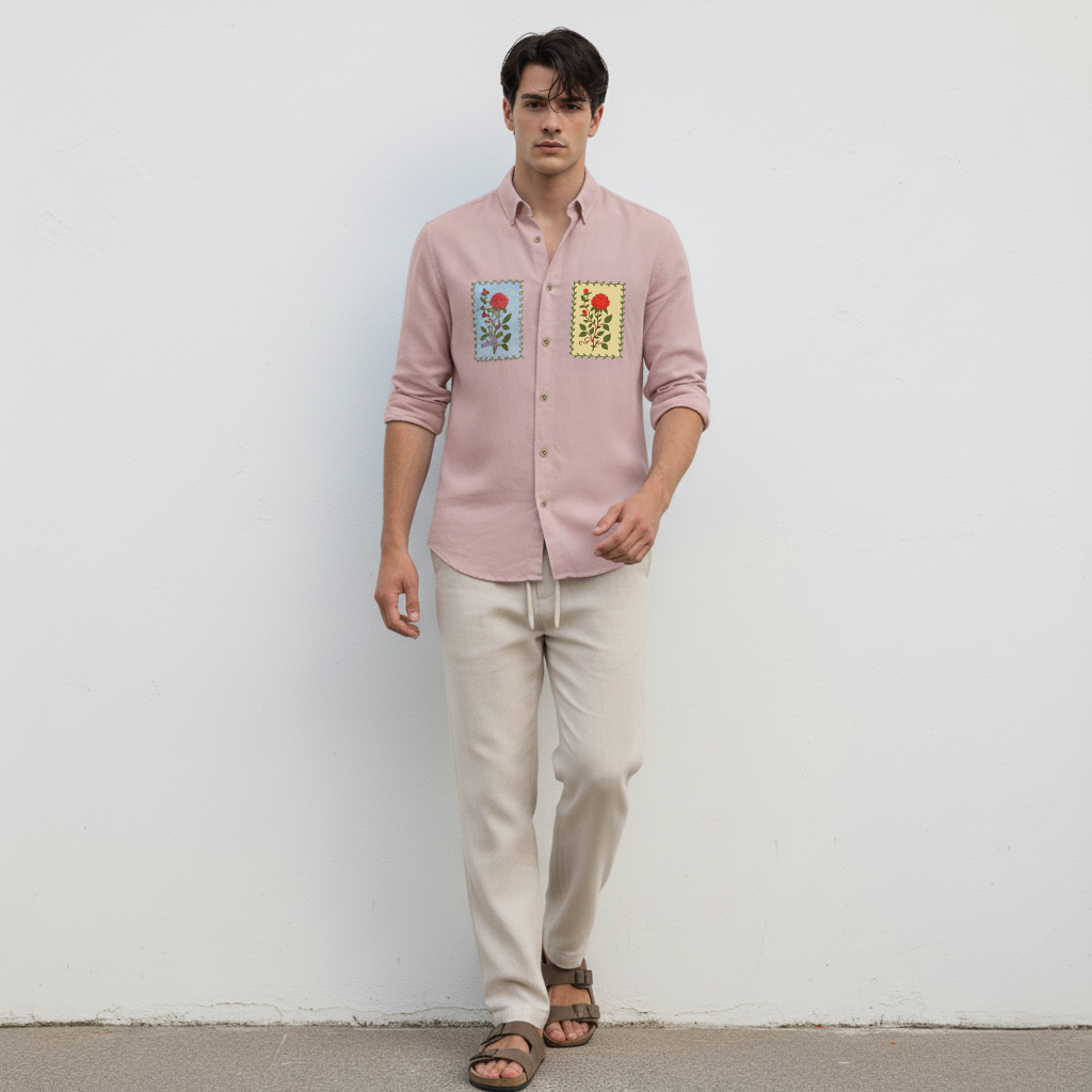 Rosaria Full Sleeve Linen Shirt