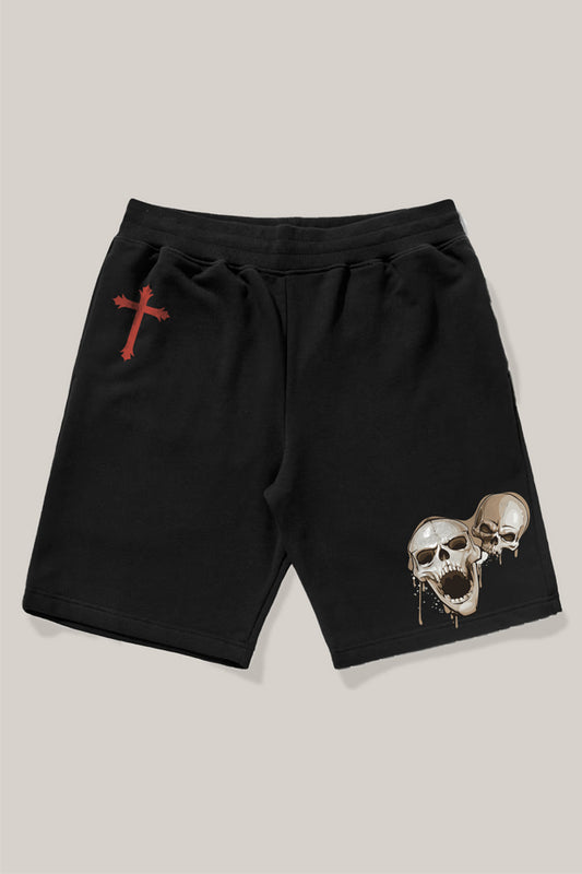 a black suit case with a black tie