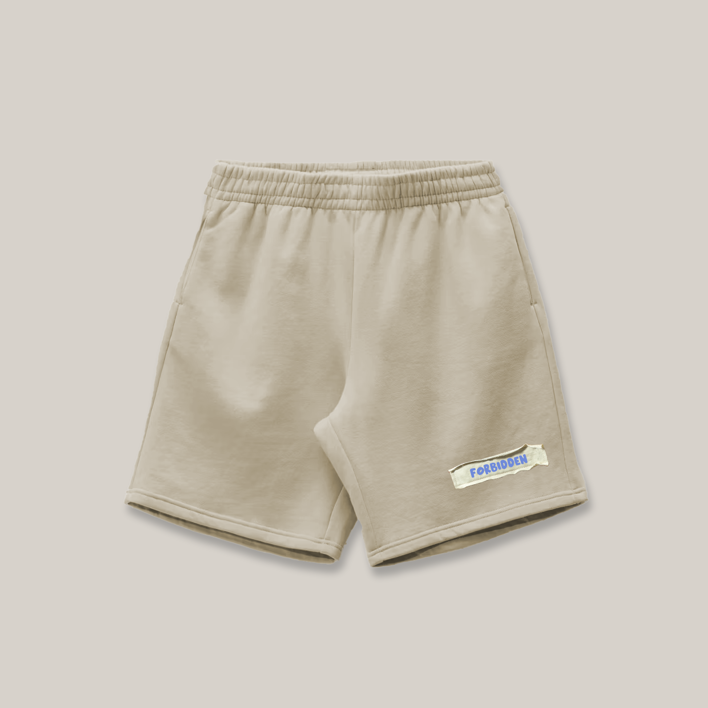 I'm Sexy (cream) Shorts