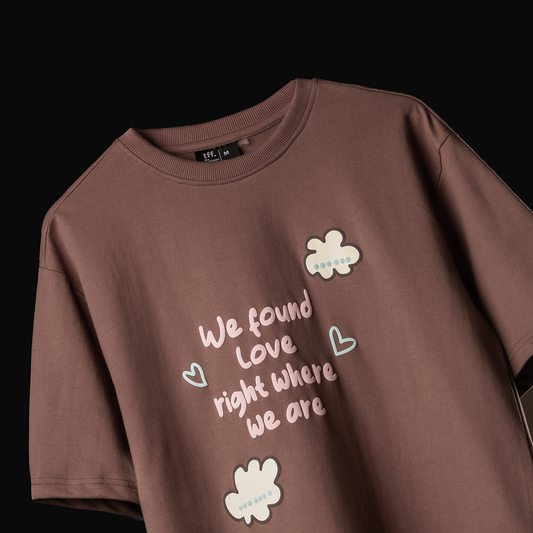 Thinking out Loud Oversized T-Shirt
