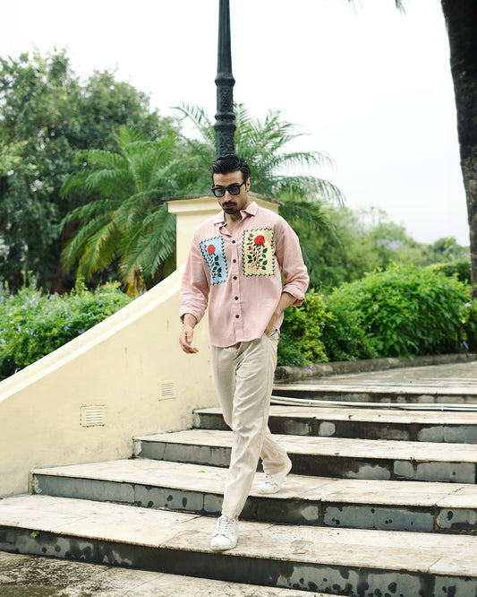 Sahara Linen Straight Pants