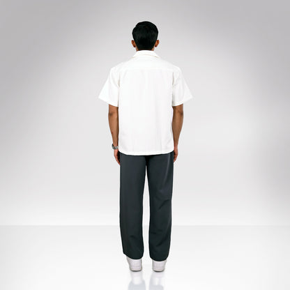 White Lies Bowling Shirt