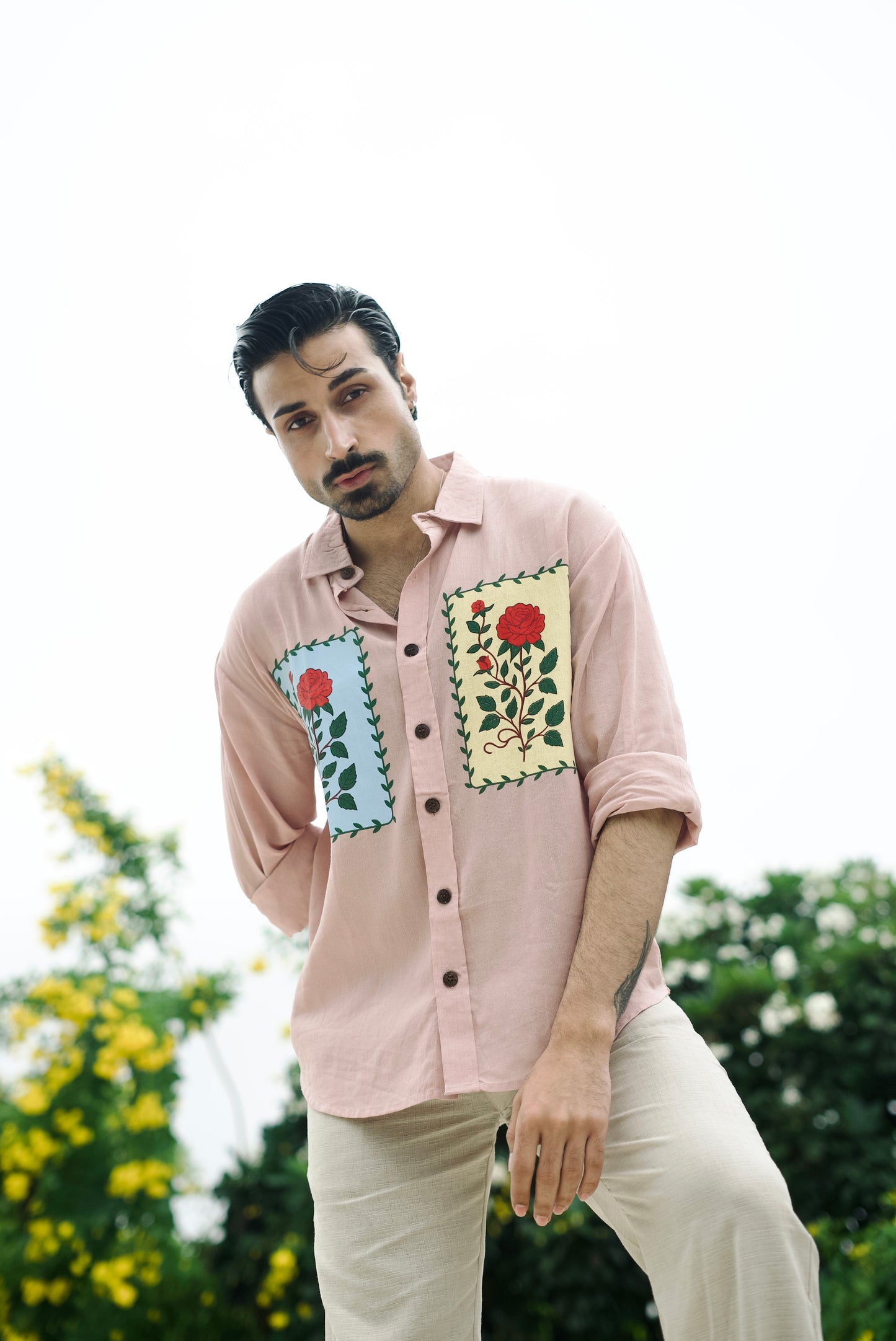 Rosaria Full Sleeve Linen Shirt