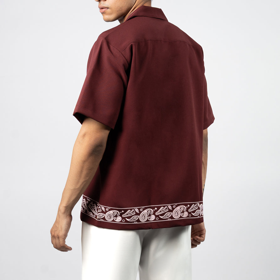 Paisley Kicks Bowling Shirt