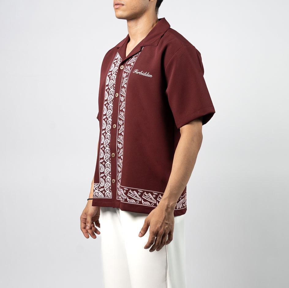 Paisley Kicks Bowling Shirt