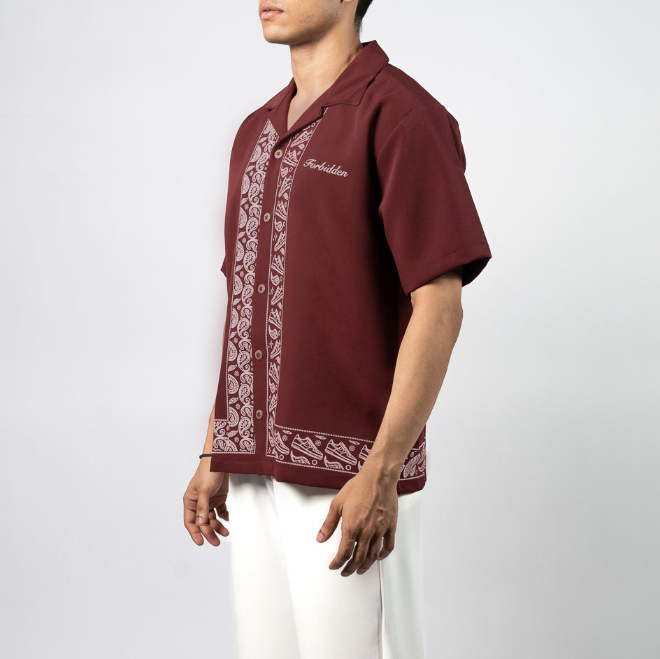 Paisley Kicks Bowling Shirt