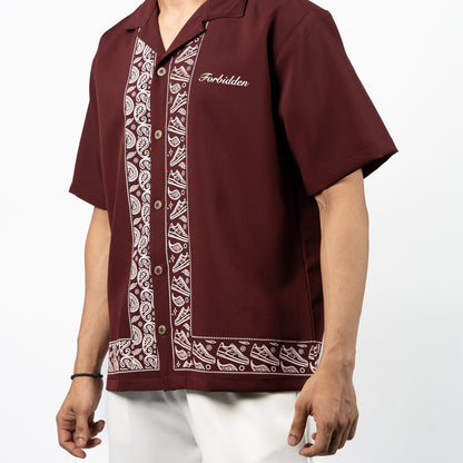 Paisley Kicks Bowling Shirt