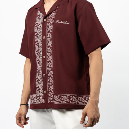 Paisley Kicks Bowling Shirt