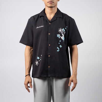 Whimsical Bliss Bowling Shirt