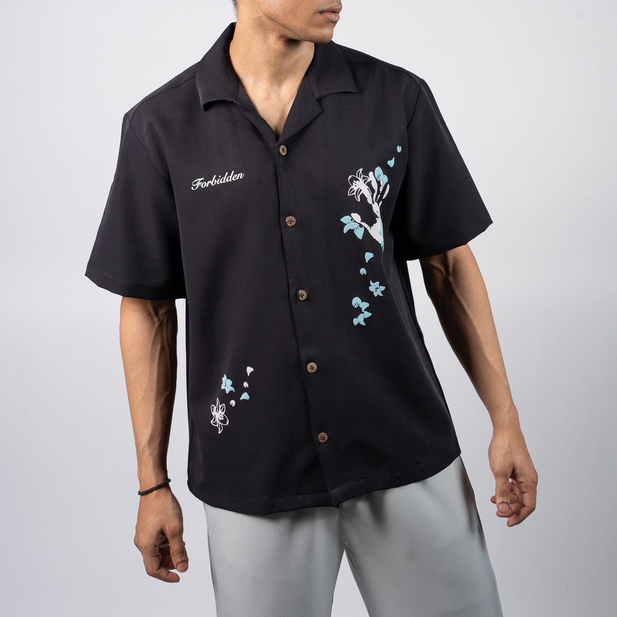 Whimsical Bliss Bowling Shirt