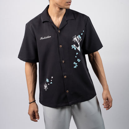 Whimsical Bliss Bowling Shirt