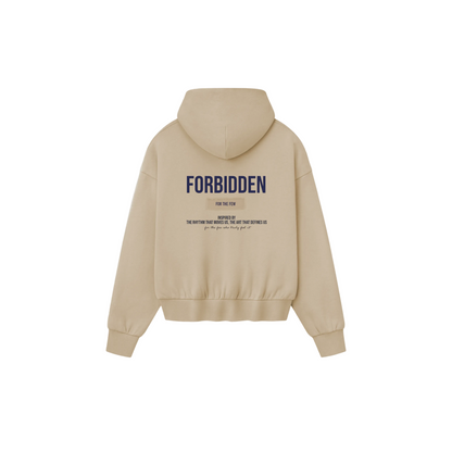 Aura Oversized Zipper Hoodie