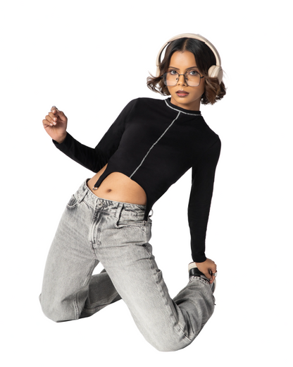 Crop Top - Dark Side of Heaven