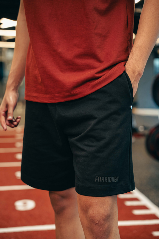 Static Black Shorts