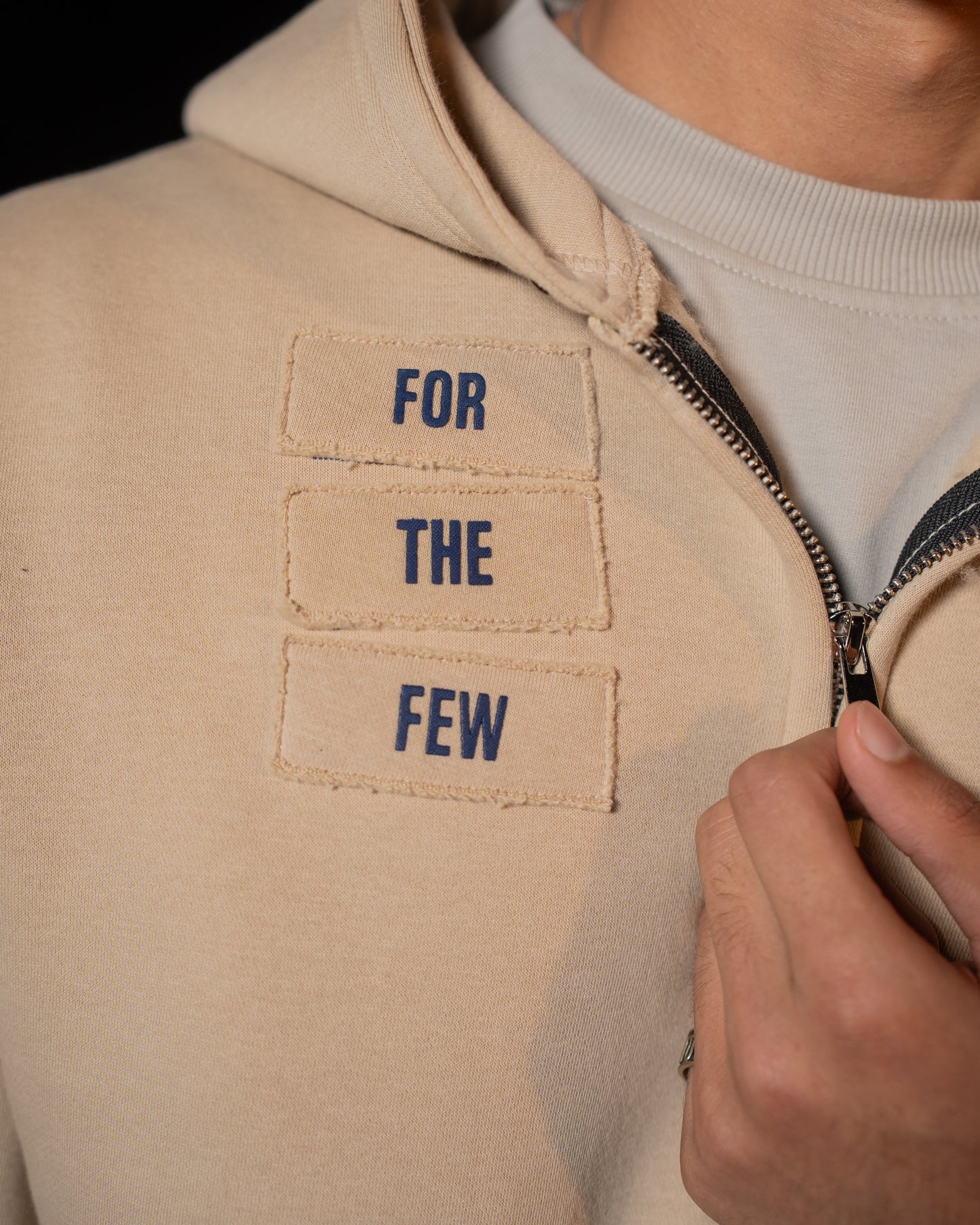 Aura Oversized Zipper Hoodie