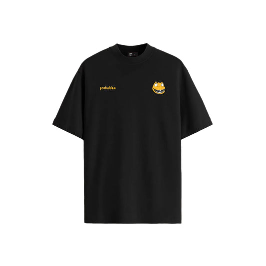 Short-sleeve streetwear t-shirt featuring a Godzilla design