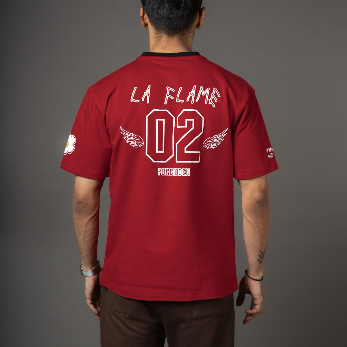 Cactus Chaos (Red) Oversized Tshirt