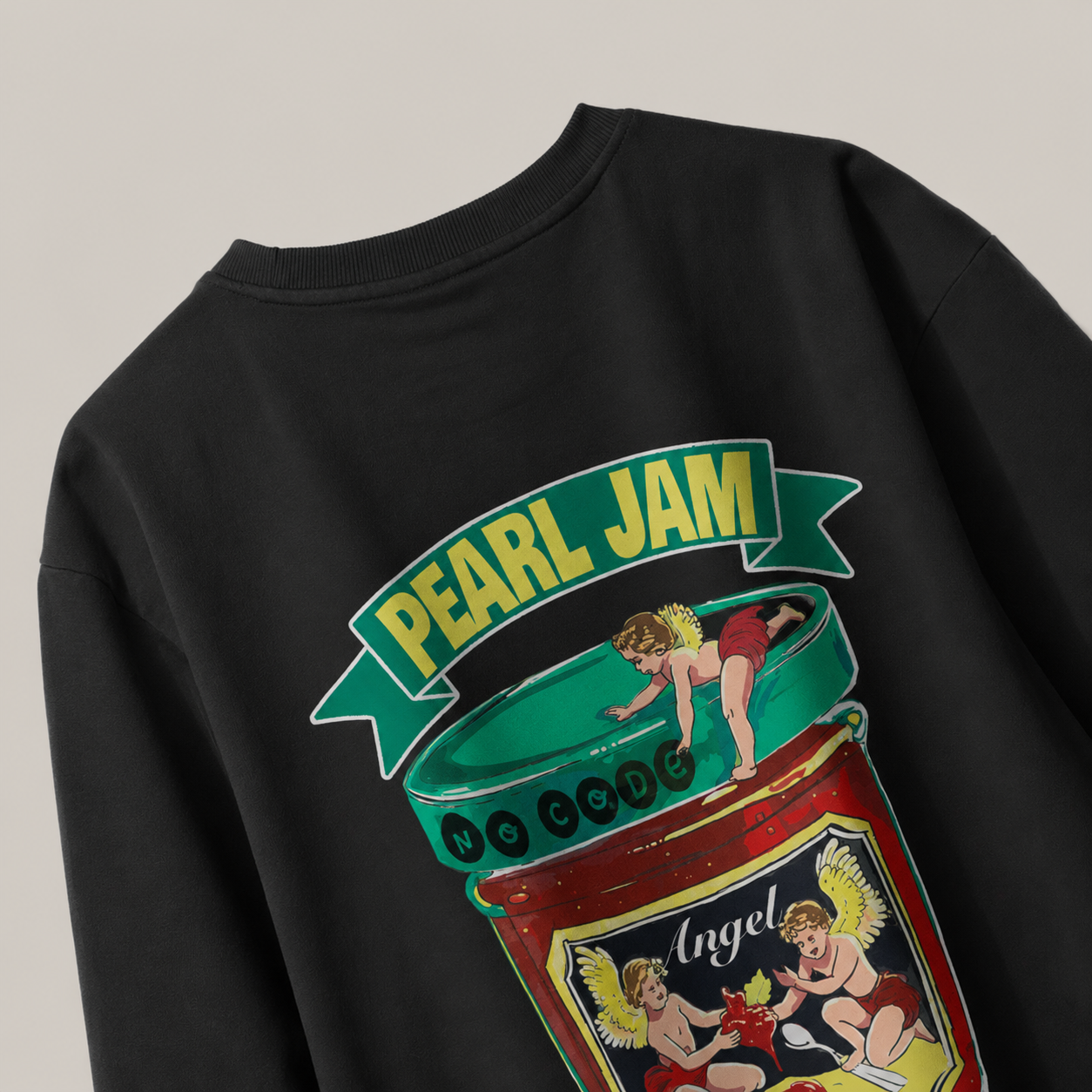 Pearl Jam Black Oversized Tshirt